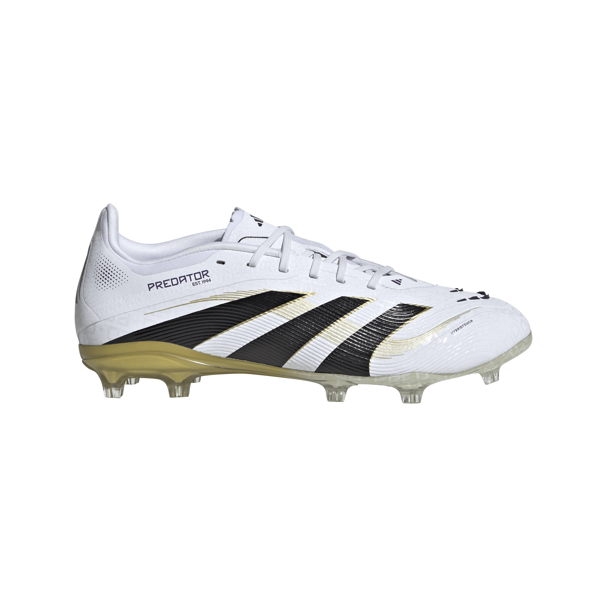 adidas Predator Elite Firm Ground Boots Kids White/Black - Best Buy Soccer